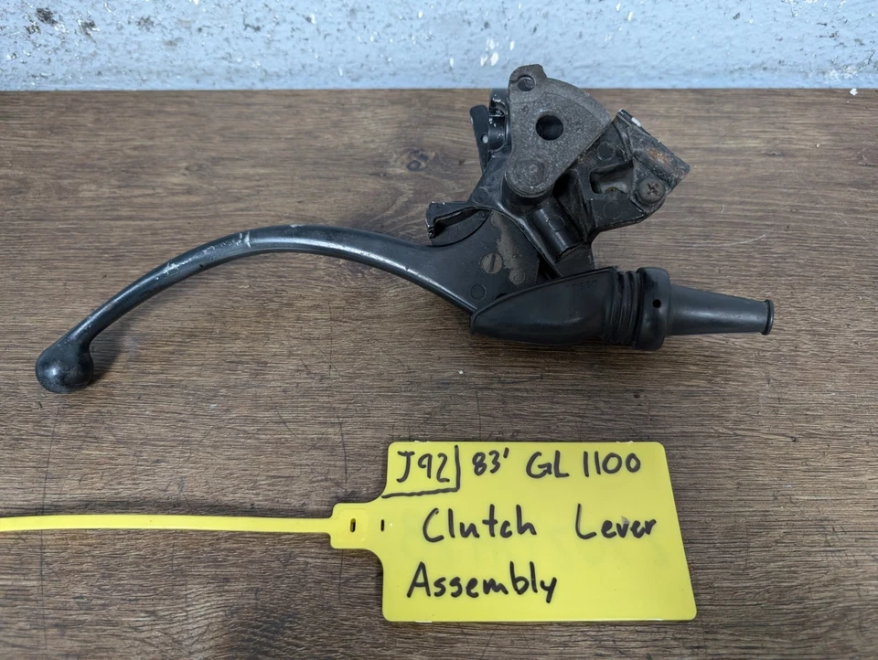 Palanca de embrague montaje percha izquierda Honda Goldwing GL1100 1983 OEM Foto 3 de 4