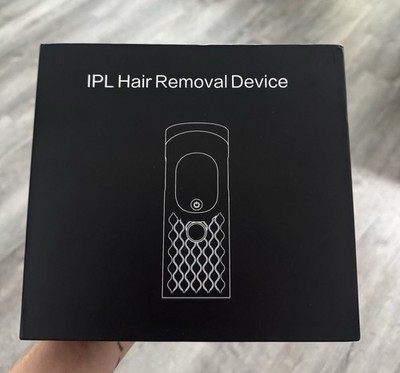 IPL Hair Removal Device Kit for Face & Body w/ Sunglasses, Power Adapter, Blue