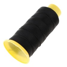 200Meters Heavy Duty Bonded Nylon Thread for Upholstery Canvas Leather Black