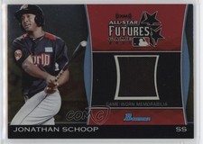 2011 Bowman Draft Futures Game Relics Gold /50 Jonathan Schoop #FGR-JS hg6