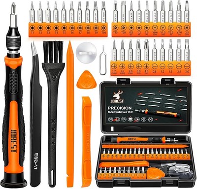 Jorest 38Pcs Feinmechaniker Schraubendreher Set, Mini Werkzeug Set Mit Torx T5 T