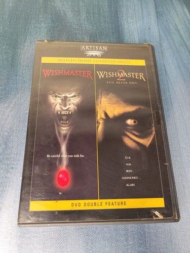 Wishmaster 1 & 2 DVD Double Feature Pre Owned