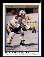 1990 O-PEE-CHEE PREMIER #75 ALEXANDER MOGILNY RC SABRES