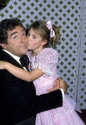 Anthony Newley Drew Barrymore during Screen Actors Guild 50th Anni- Old Photo