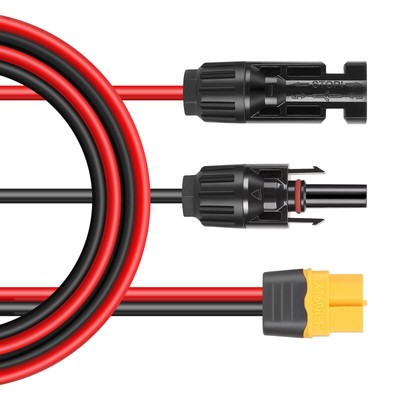 Sichern Sie Ihr Solar-Setup mit dem 12AWG für XT60 Buchse Verbindungskabel