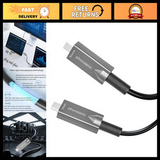 USB Type C to C 50ft Extension Cable 10Gbps 4K Active Optical, PD60W, Compatible