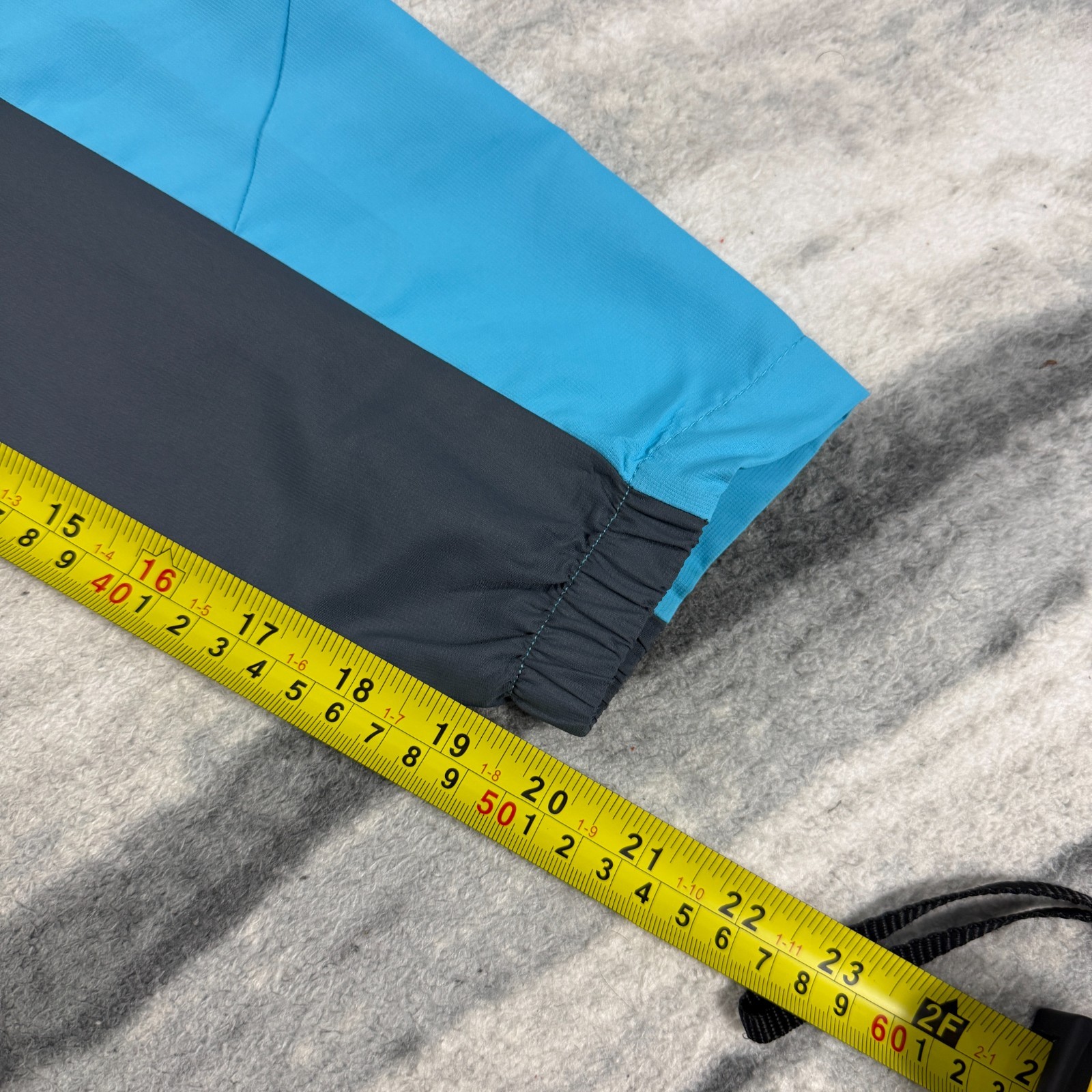 Montirex MTX Run Paris Colourblock Oversized Sz M Lightweight Windbreaker Jacket image 7