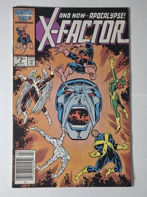X-Factor #6 Newsstand Variant (Marvel Comics 1986) 