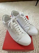 HUGO Zero_Tenn_nasl Herren Sneaker Leder Wei�...