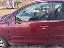 VW Polo 9N3 original Tür vorn links LC3R Winterred 5-Türer Rohbau Bj.2005