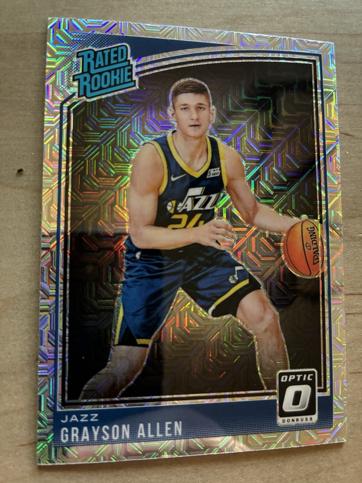 2018-19 Donruss Optic MOJO Rated Rookie Grayson Allen #156 Choice Prizm (RC)