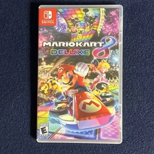 Mario Kart 8 - Deluxe Nintendo Switch Game and Case Rated E