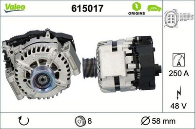 VALEO 48v IBSG - ORIGINS VW 615017