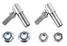 Jegs Carb Linkage Swivel Kit Fits 14-28 Rh Throttle Linkage Rod