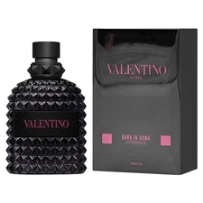 Born In Roma Valentino Uomo for Men 3.4 oz Eau De Parfum Spray with free s