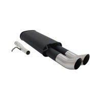 Novus Sportauspuff FüR Vw Passat 3B / 3BG 2X76Mm Dtm EndschalldäMpfer Mit Abe