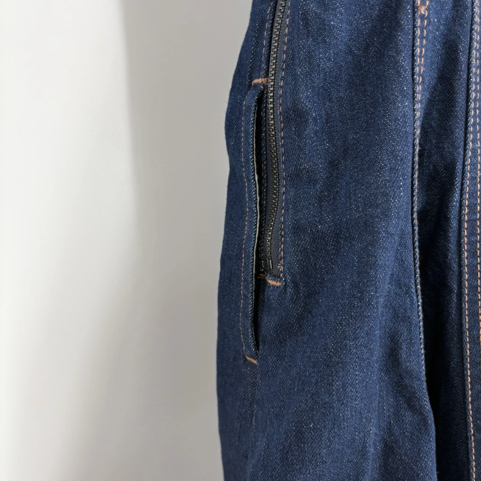 Mini abito donna jeans Kate Spade X Target 0 lavaggio scuro aderente svasato plissettato preppy