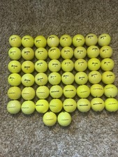50 Yellow 4A Srixon Qstar Golf balls