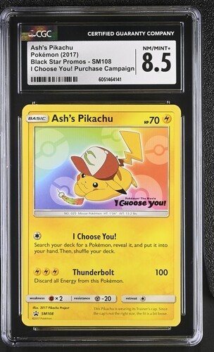 ピカチュウ プロモカード Pikachu de Ash SM108 Ash's Pikachu SM108 Sm Regular for sale online | eBay
