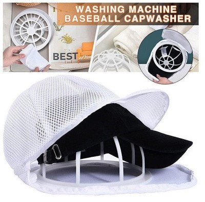 1X Baseball Cap Washer Waschmaschine Hut Reiniger/Organizer Waschen Rack