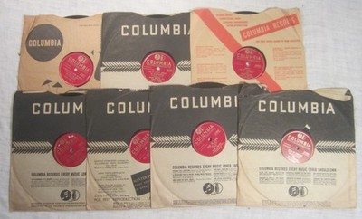 Seven FRANK SINATRA 78's -- NANCY,  Begin the Beguine, FULL MOON AND EMPTY ARMS