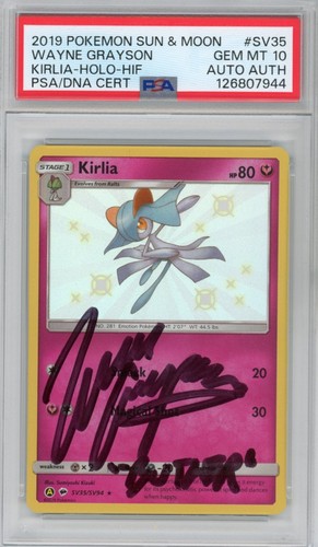 Kirlia graded PSA 10 for sale on eBay
