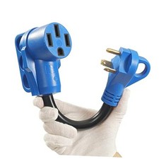 50 Amp RV Cord to 30 Amp Power Outlet - 50 Amp Female to 30 Amp Male RV 30M50F