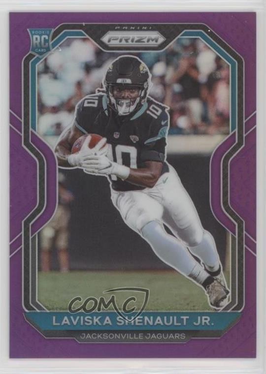 2020 Panini Prizm Purple 1/125 Laviska Shenault Jr #350 Rookie RC 2l4