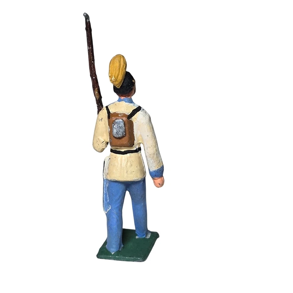 Modelo Completo Miniatura Militar Soldado Juguete Napoleónico Heyde De Colección Foto 3 de 4