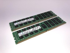 Set of 2 Samsung 32GB DDR4-2133P RDIMM / M393A4K40BB0-CPB Server RAM