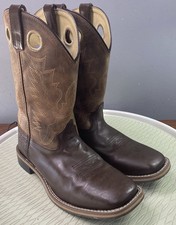 Smoky Mountain Youth Boy/Girl Leather Brown Western Cowboy Boots Cowgirl Rodeo 6