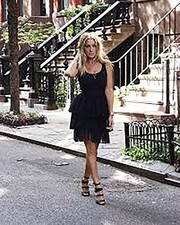 SJP by Sarah Jessica Parker Little Black Dress Title Dress