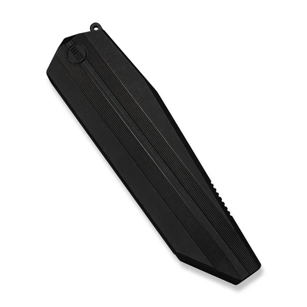 WE Knife Collinear Frame Lock 22034D-1 Black Titanium M390 Knives - Image 4 of 4