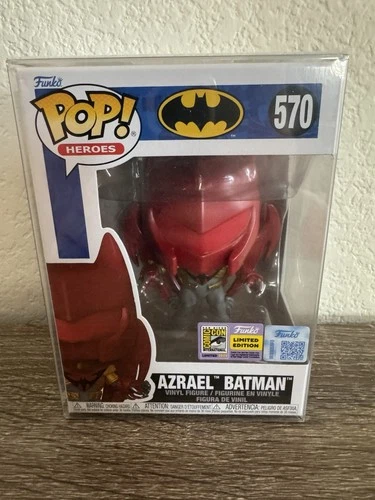 Funko pop! SDCC 2025 Batman Azrael #570 Show Only LE Official Comic Con Sticker
