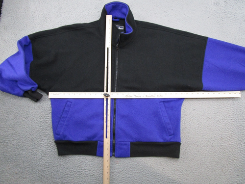 Vintage 90s Men's Pacific Trail Colorblock Fleece Jacket Size L Ski Snowboard - Picture 5 of 13
