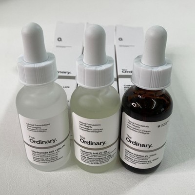 The Ordinary Serum Set   Hyaluronic, Niacinamide, Caffeine Solution 5%