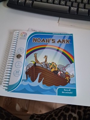 SmartGames SGT240 - Noah's Ark, Magnetic Puzzle Game with 48 Challenges, 5+ Year