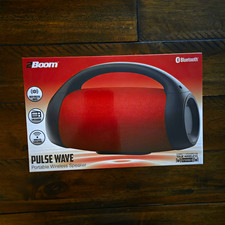 2Boom Pulse Wave Portable Bluetooth Speaker, ...