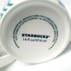 STARBUCKS 2017 Limited Edition LARGE MERMAID LOGO Mug Set Of 2 (14oz.) NEW!!  — photo 9