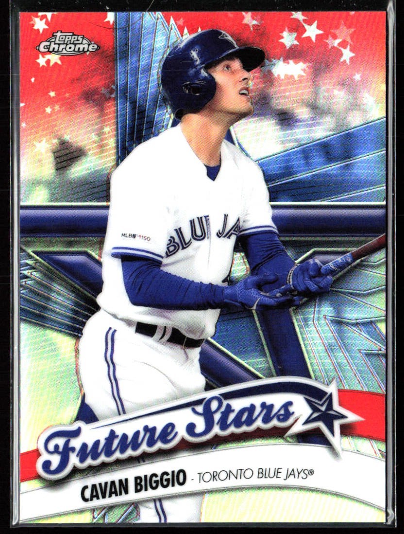 2020 Topps Chrome - Future Stars Cavan Biggio #FS-13 Orange Refractor /25 SP