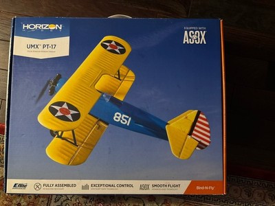 New UMX PT-17 BNF with AS3X, 388mmE-flite - EFLU3080 Parkzone Flyzone