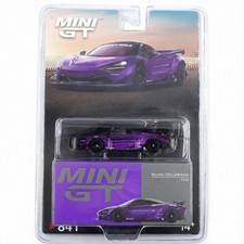 MINI GT #841 - PURPLE - McLAREN 720S LB*WORKS LIBERTY WALK