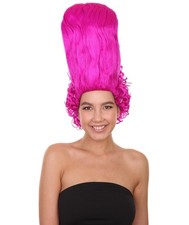 Rococo Royalty , Historical Era 17th 18th Century Updo Wig