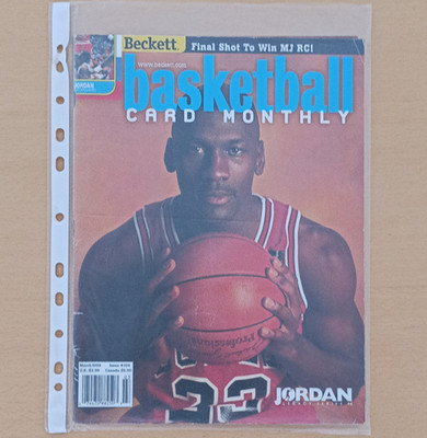 Beckett Basketball Card Magazin März 1999 Michael Jordan Chicago Bulls