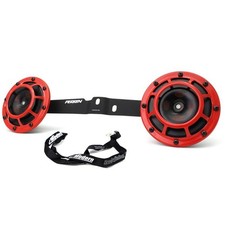 Hella Supertone 12v Twin Horn Kit W Perrin Bracket For 2015-18 Subaru Wrx Sti