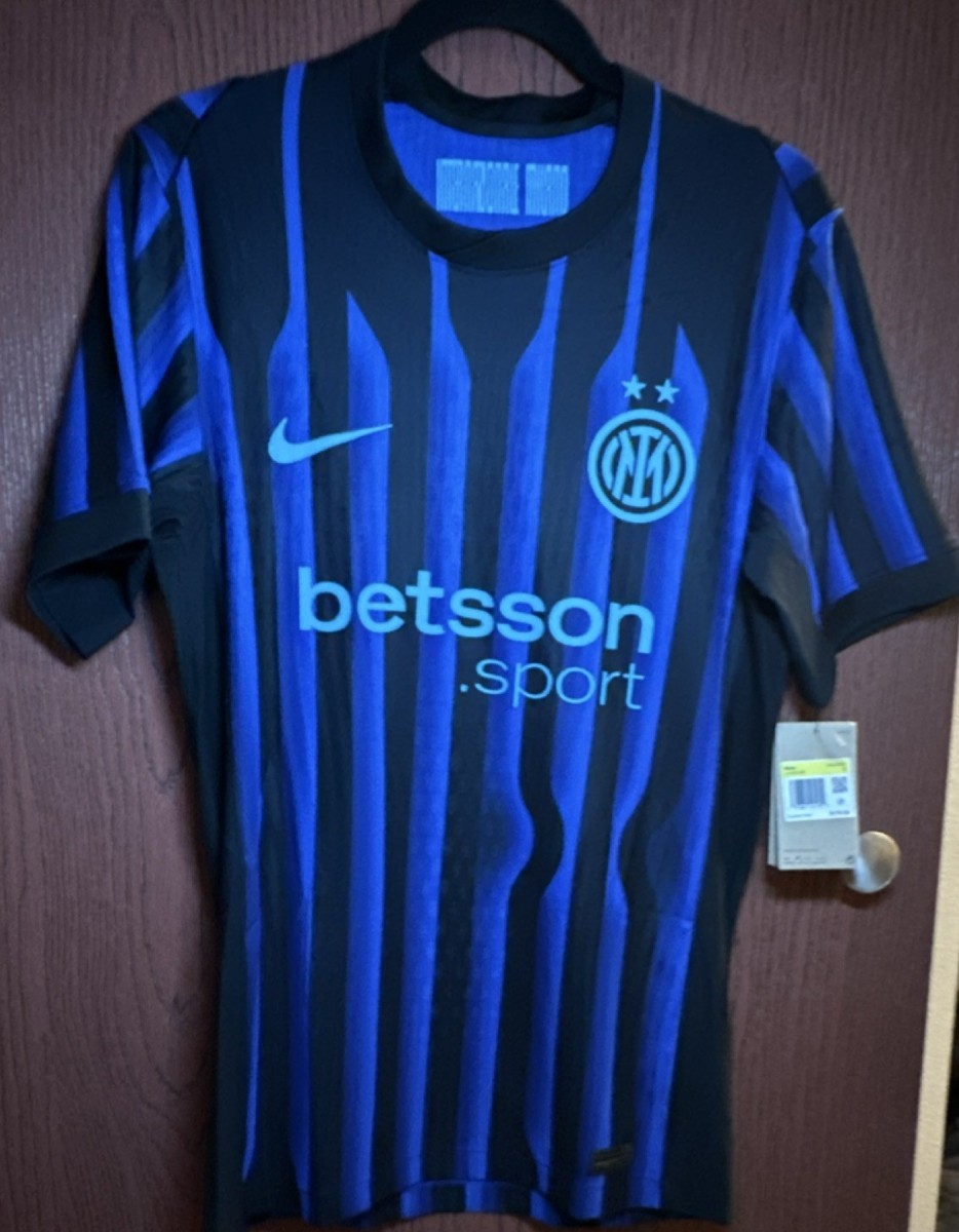 Nike Inter Milan Soccer Jersey Dri-FIT ADV Blue Black Men's S