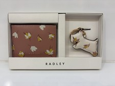 Brand New Radley Spring Daze - Small Cardholder & Keyring Set - Carnation  Boxed