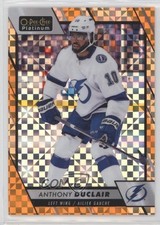 2023-24 O-Pee-Chee Platinum Orange Checkers 19/25 Anthony Duclair #198 1ds5