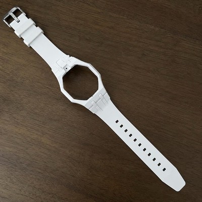 AP Audemars Piquet Royal Pop x Swatch Armband Weiß Huit Blanc Bioceramic