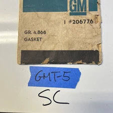Genuine GM Gasket 2067767 OEM Engine Seal Part High Quality Factory Replacement
